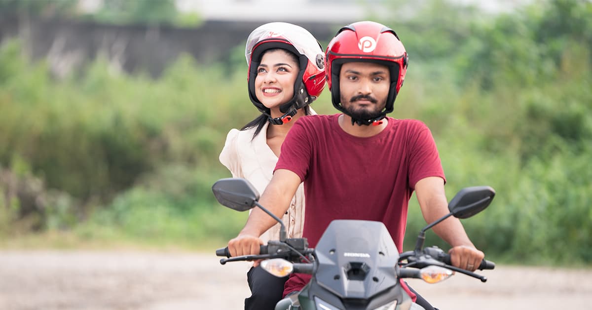 Pathao Rider in Nepal